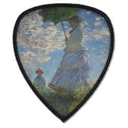 Promenade Woman by Claude Monet Iron on Shield Patch A