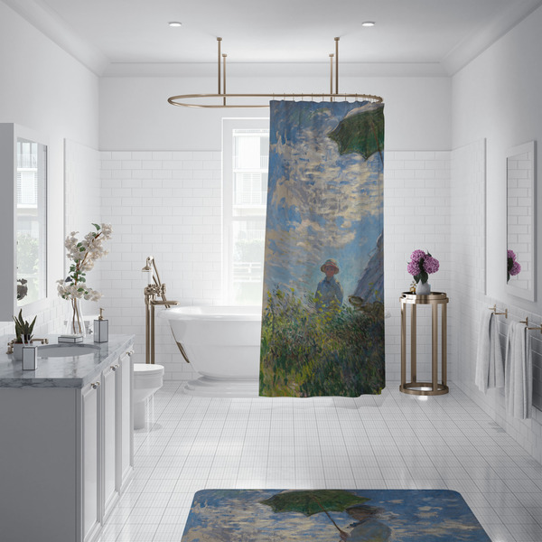 Promenade Woman by Claude Monet Shower Curtain - 70"x83"