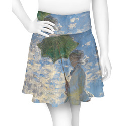 Promenade Woman by Claude Monet Skater Skirt - 2X Large