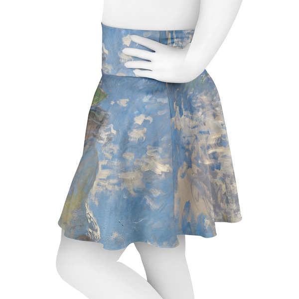 Promenade Woman by Claude Monet Skater Skirt - Side