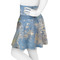 Promenade Woman by Claude Monet Skater Skirt - Side