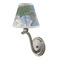 Promenade Woman by Claude Monet Small Chandelier Lamp - LIFESTYLE (on wall lamp)