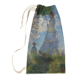 Promenade Woman by Claude Monet Laundry Bags - Small