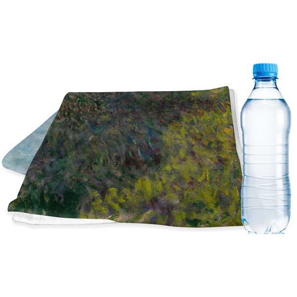 Custom Promenade Woman by Claude Monet Sports & Fitness Towel