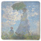 Promenade Woman by Claude Monet Square Rubber Backed Coaster