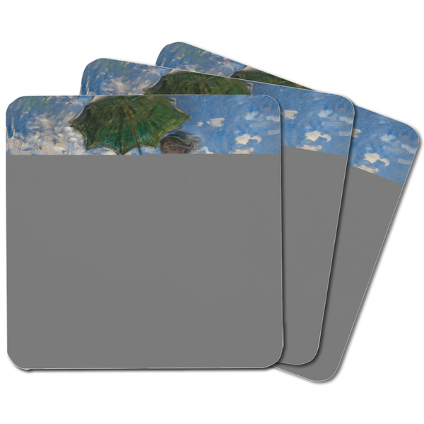 Promenade Woman by Claude Monet Square Fridge Magnet - MAIN