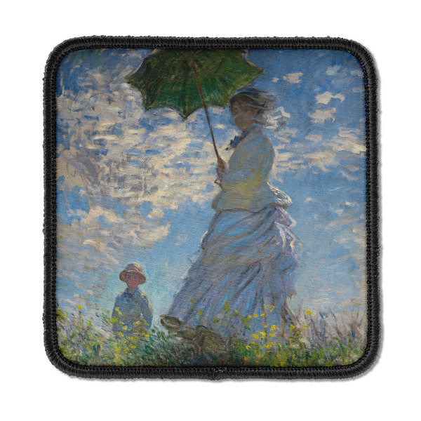 Custom Promenade Woman by Claude Monet Iron On Square Patch