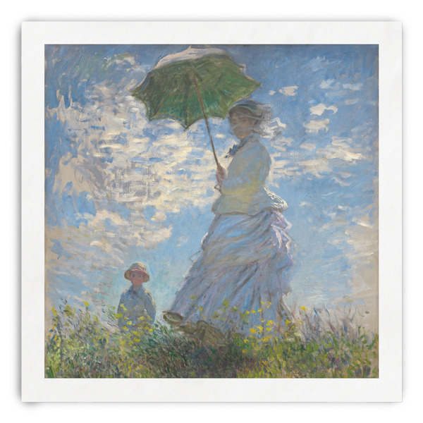 Custom Promenade Woman by Claude Monet Paper Dinner Napkins