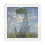 Promenade Woman by Claude Monet Standard Decorative Napkins