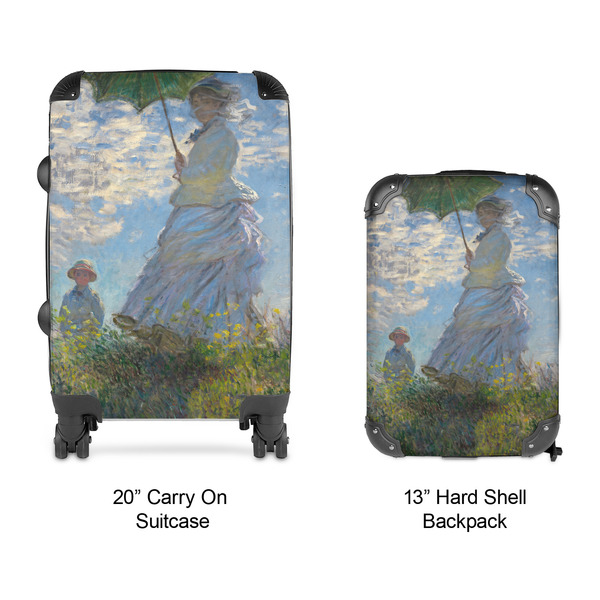 Promenade Woman by Claude Monet Suitcase Set 4 - APPROVAL
