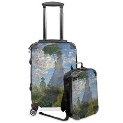 Promenade Woman by Claude Monet Kids 2-Piece Luggage Set - Suitcase & Backpack