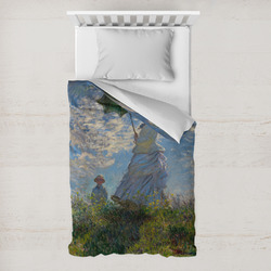 Promenade Woman by Claude Monet Toddler Duvet Cover