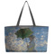 Promenade Woman by Claude Monet Beach Totes Bag - w/ Black Handles