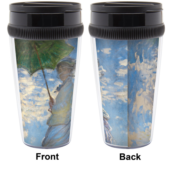 Promenade Woman by Claude Monet Travel Mug Approval (Personalized)