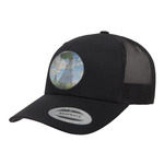 Promenade Woman by Claude Monet Trucker Hat - Black