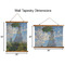 Promenade Woman by Claude Monet Wall Hanging Tapestries - Parent/Sizing