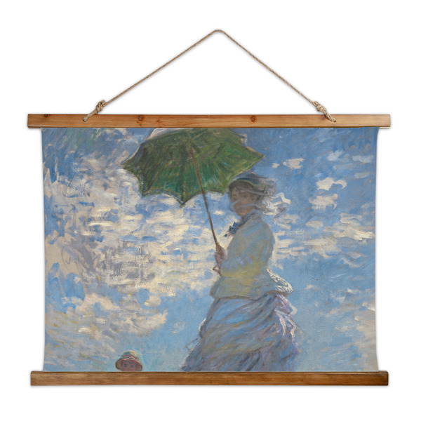 Custom Promenade Woman by Claude Monet Wall Hanging Tapestry - Wide