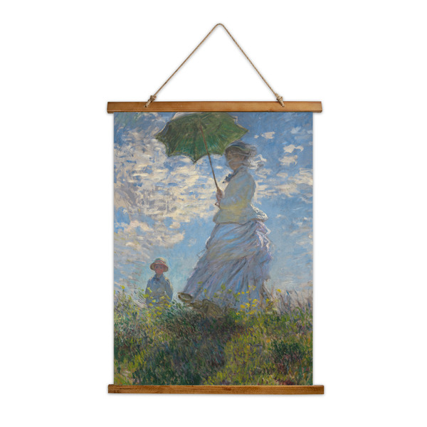 Custom Promenade Woman by Claude Monet Wall Hanging Tapestry - Tall