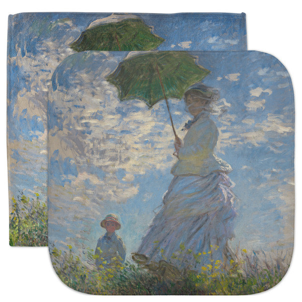 Custom Promenade Woman by Claude Monet Facecloth / Wash Cloth