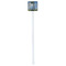 Promenade Woman by Claude Monet White Plastic Stir Stick - Single Sided - Square - Single Stick