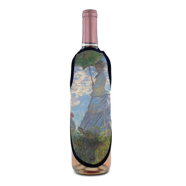 Promenade Woman by Claude Monet Wine Bottle Apron - IN CONTEXT
