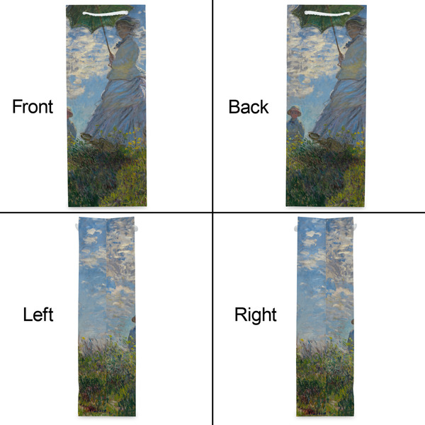 Promenade Woman by Claude Monet Wine Gift Bag - Gloss - Approval