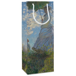 Promenade Woman by Claude Monet Wine Gift Bags - Matte
