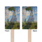 Promenade Woman by Claude Monet Wooden 6.25" Stir Stick - Rectangular - Double Sided - Front & Back