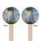 Promenade Woman by Claude Monet Wooden 6" Stir Stick - Round - Double Sided - Front & Back