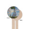 Promenade Woman by Claude Monet Wooden 6" Stir Stick - Round - Single Sided - Front & Back