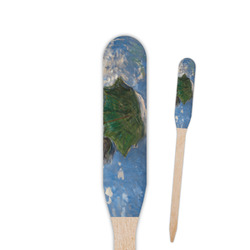 Promenade Woman by Claude Monet Paddle Wooden Food Picks - Single Sided