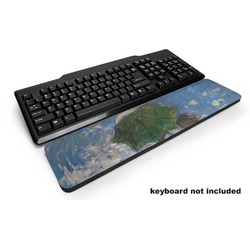 Promenade Woman by Claude Monet Keyboard Wrist Rest