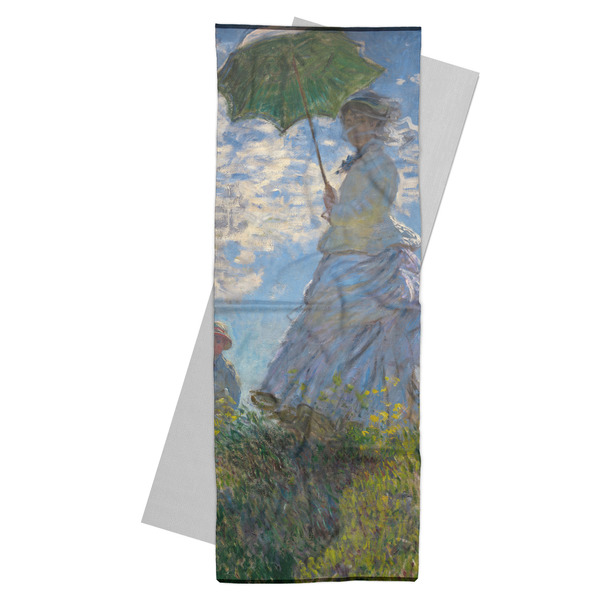 Custom Promenade Woman by Claude Monet Yoga Mat Towel