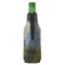 Promenade Woman by Claude Monet Zipper Bottle Cooler - BACK (bottle)
