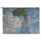 Promenade Woman by Claude Monet Zipper Pouch Large (Front)