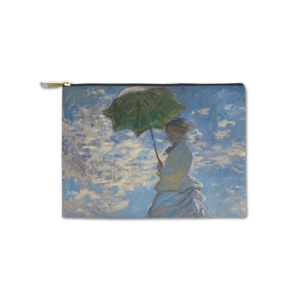 Custom Promenade Woman by Claude Monet Zipper Pouch - Small - 8.5"x6"