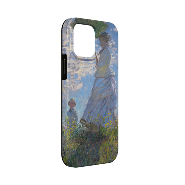 Custom Promenade Woman by Claude Monet iPhone Case - Rubber Lined - iPhone 13 Mini