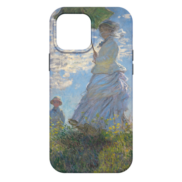 Promenade Woman by Claude Monet iPhone 13 Pro Max Tough Case - Back