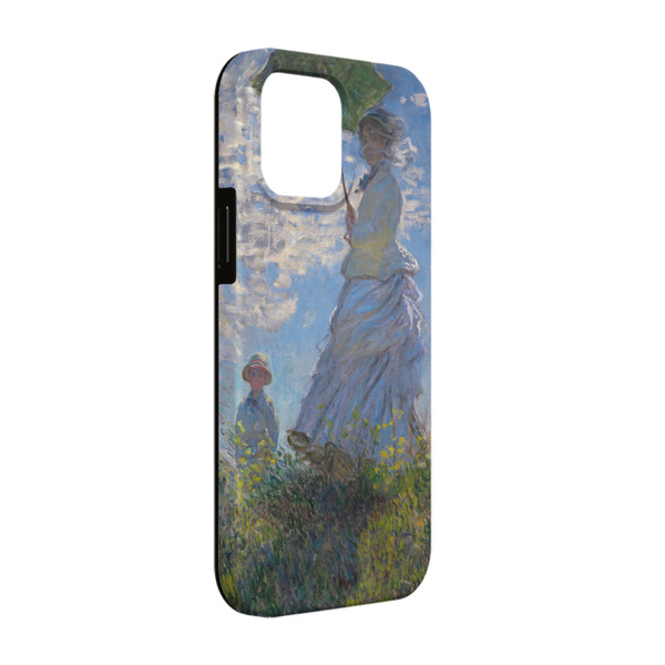 Custom Promenade Woman by Claude Monet iPhone Case - Rubber Lined - iPhone 13