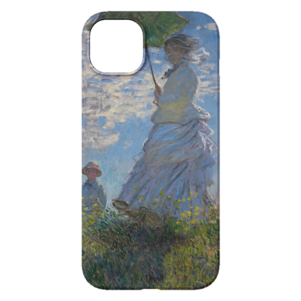Promenade Woman by Claude Monet iPhone 14 Plus Case - Back