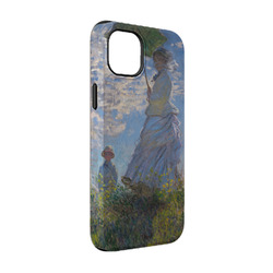 Promenade Woman by Claude Monet iPhone Case - Rubber Lined - iPhone 14 Pro