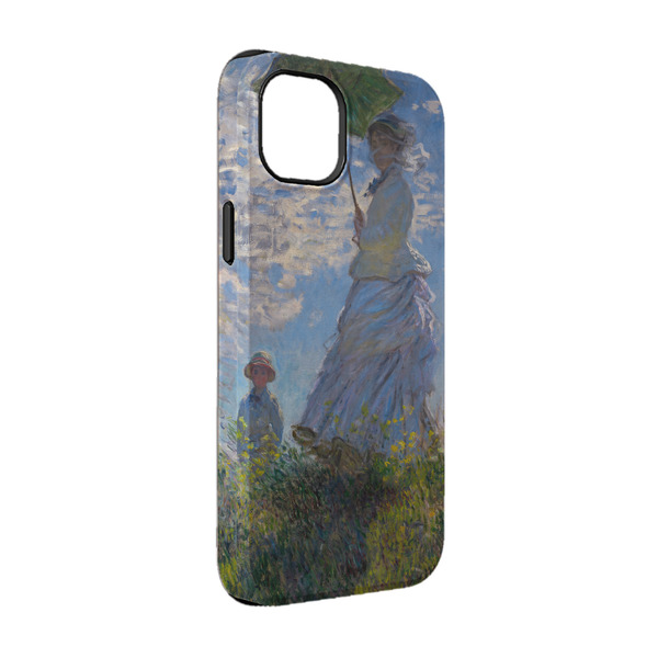 Custom Promenade Woman by Claude Monet iPhone Case - Rubber Lined - iPhone 14