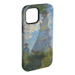 Promenade Woman by Claude Monet iPhone Case - Rubber Lined - iPhone 15 Plus