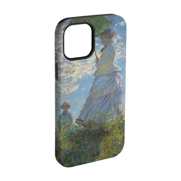 Custom Promenade Woman by Claude Monet iPhone Case - Rubber Lined - iPhone 15