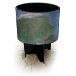 Promenade Woman by Claude Monet Black Beach Spiker Drink Holder