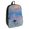 Impression Sunrise by Claude Monet Kids Backpack