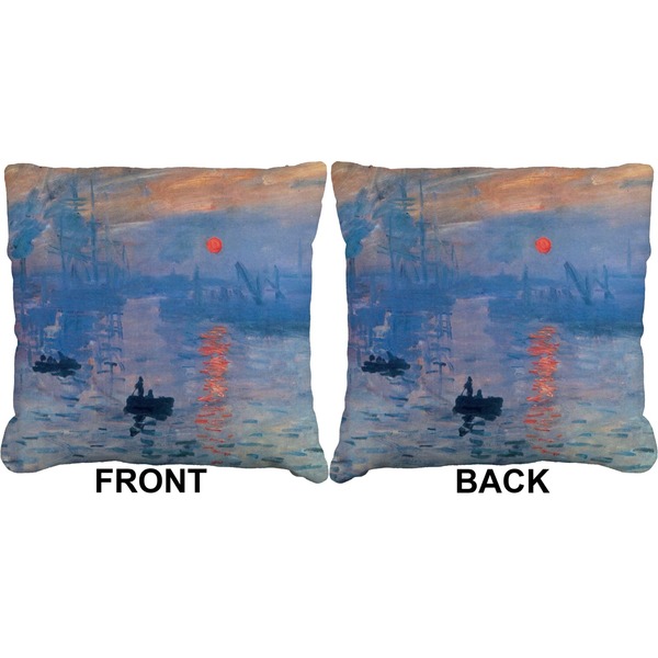 Impression Sunrise Burlap Pillow Approval