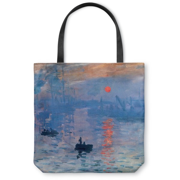 Custom Impression Sunrise Canvas Tote Bag - Small - 13"x13"