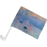 Impression Sunrise by Claude Monet Car Flag - Small