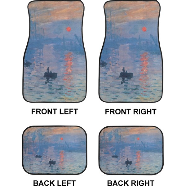 Impression Sunrise Car Floor Mats Set (2F + 2B)